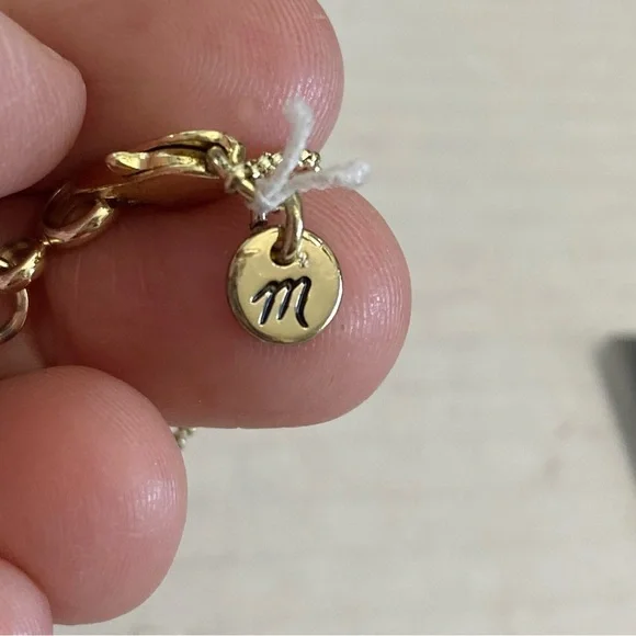 Madewell White Silver Round Beaded Necklace Jewelry Summer Spring Minimilist 36" - Picture 11 of 14